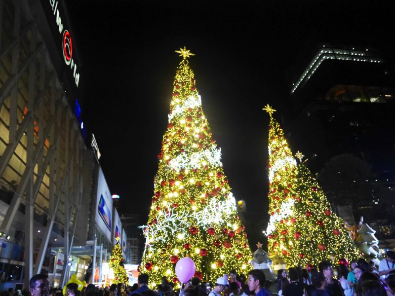 【2017年版】バンコクのクリスマスツリー！　見て楽しむ南国のクリスマス！