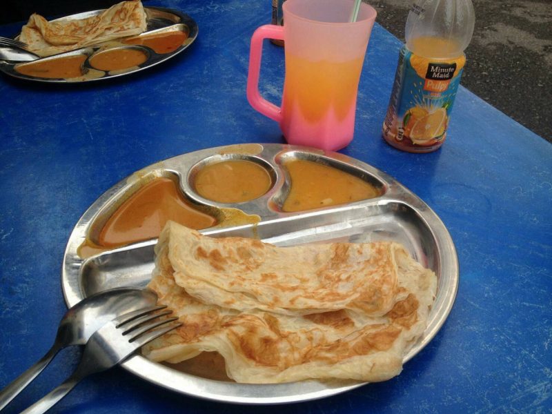 マレーシアに来たなら食べるべき！インド系マレー料理「ロティ・チャナイ」とは