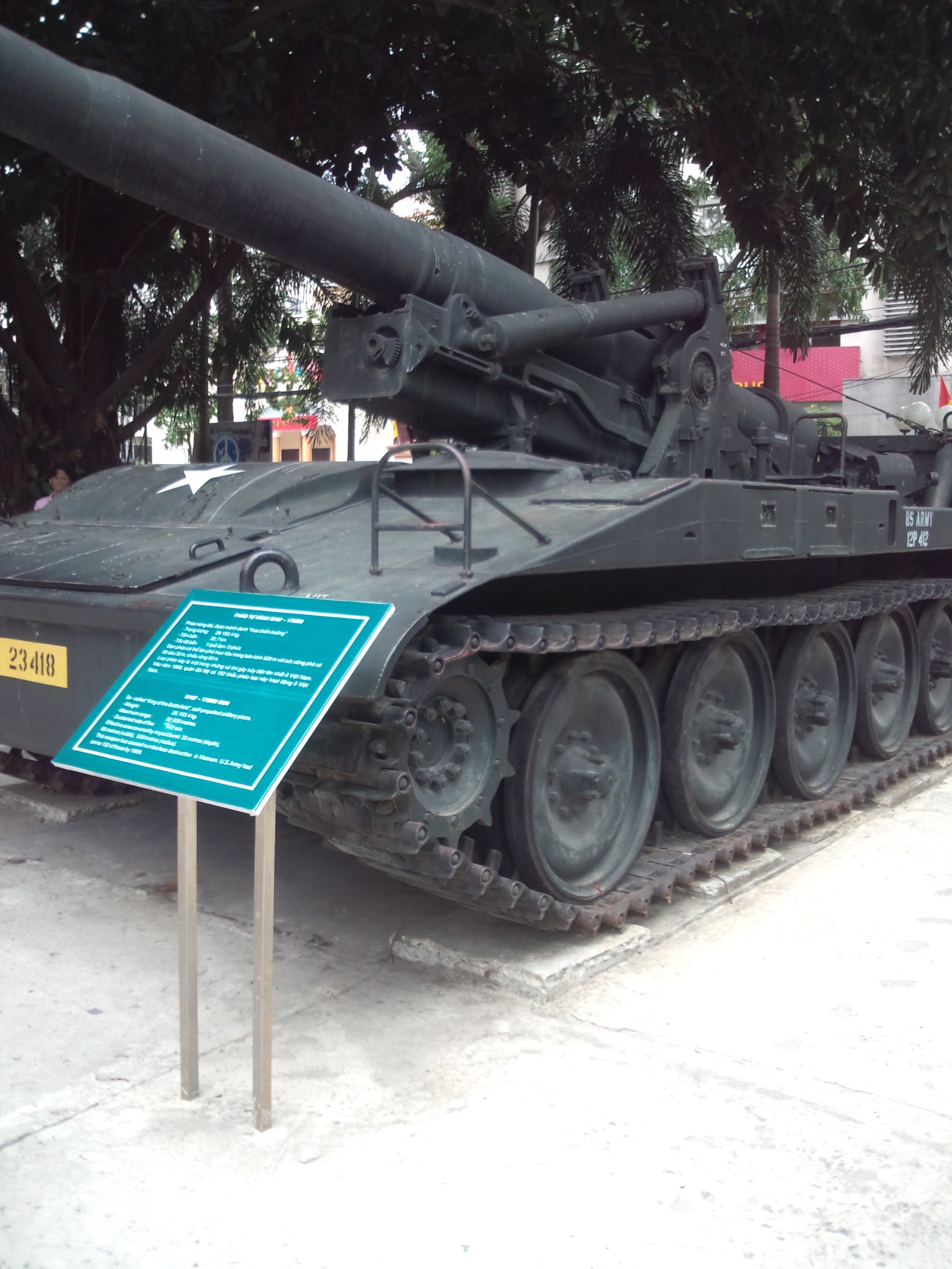 ベトナムの戦争証跡博物館に行ってみた。