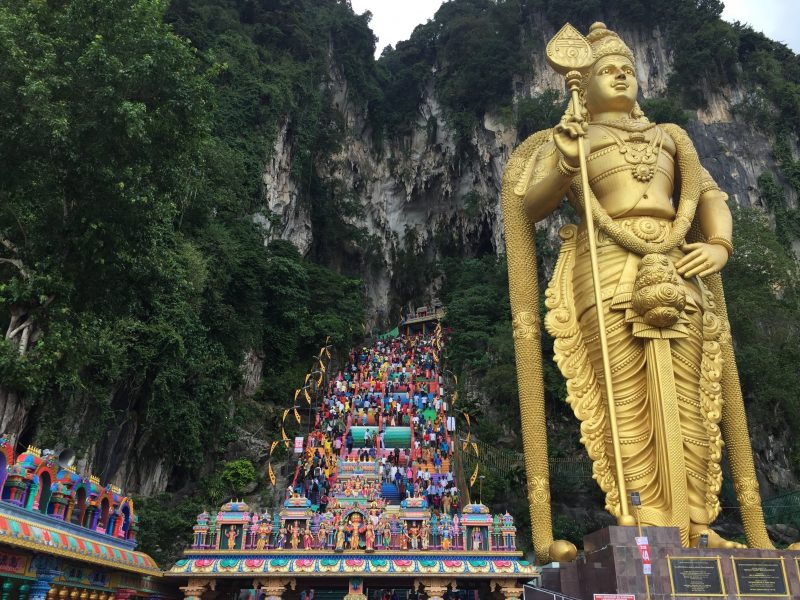 【マレーシアのパワースポット巡り④】ヒンドゥ教の聖地バツー洞窟に行ってきた