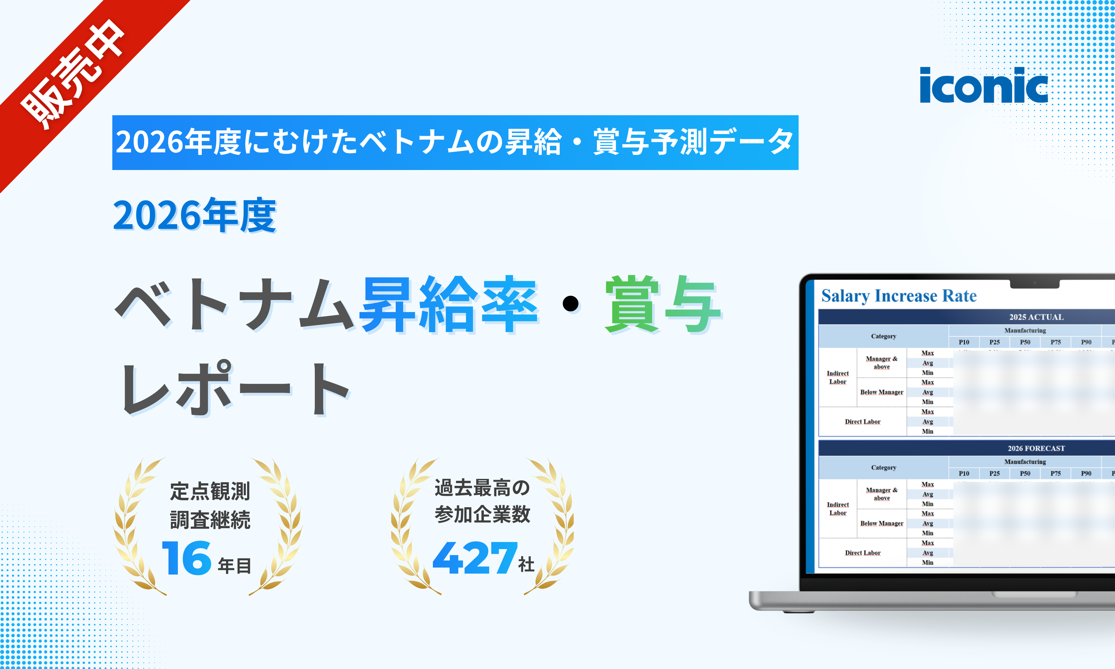 【最新】2026年度 ベトナム昇給率・賞与レポート（詳細版）のご案内