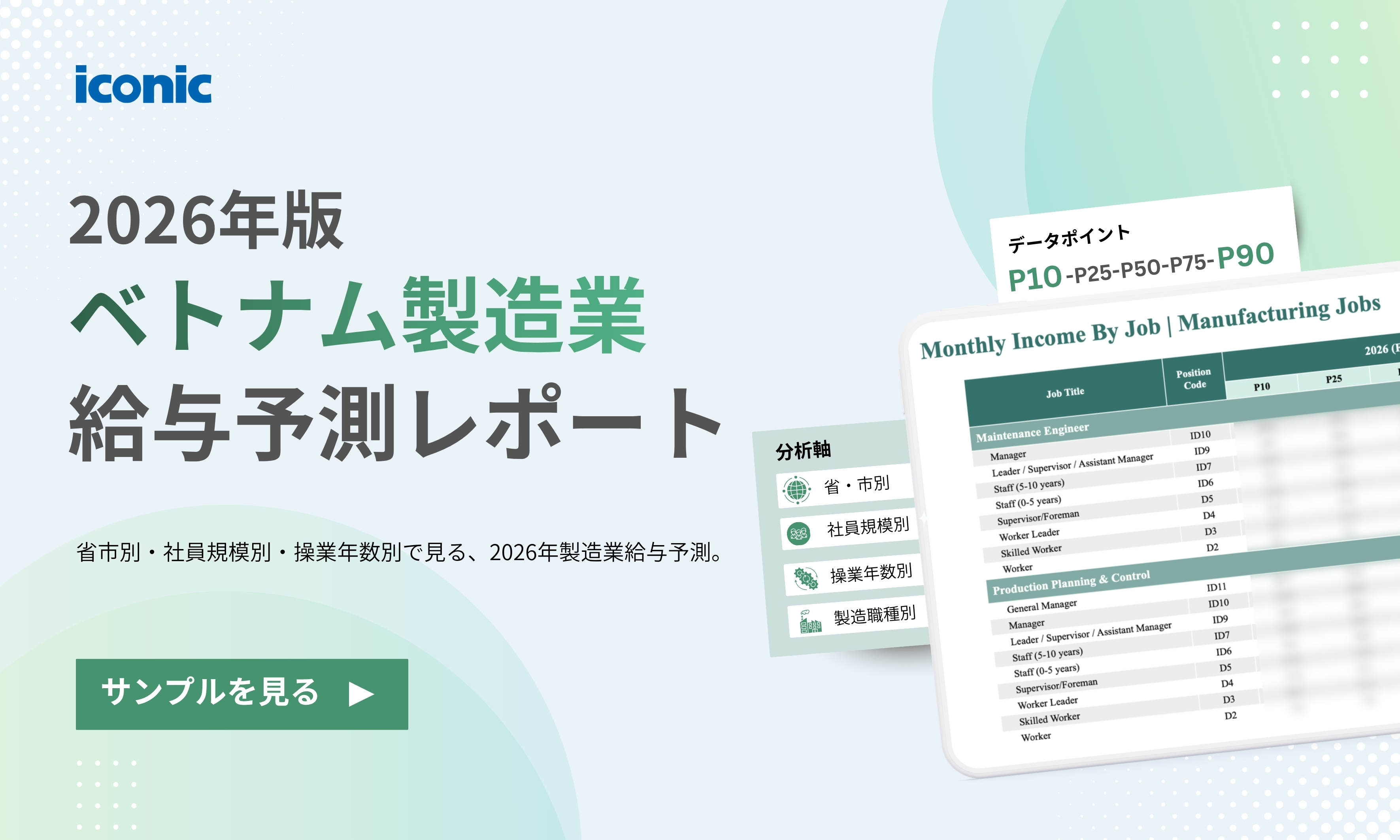 2026年版ベトナム製造業｜給与予測レポートのご案内