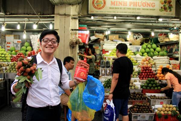 今が旬！　ベトナムのフルーツをベンタイン市場で買ってみた