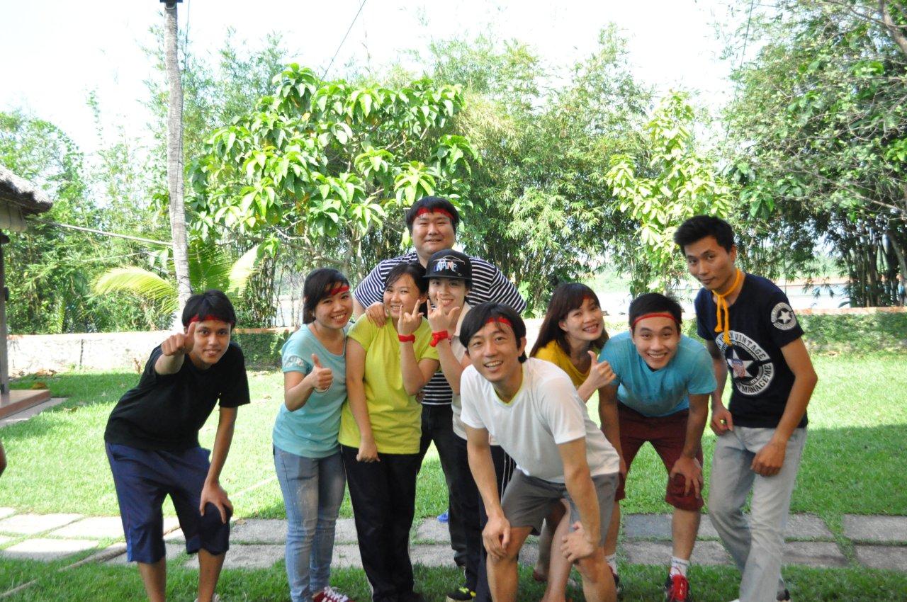 iconic運動会の休憩中に記念写真ver2