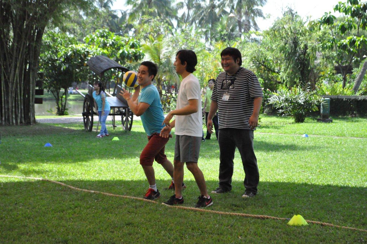 ベトナムルールのドッジボール