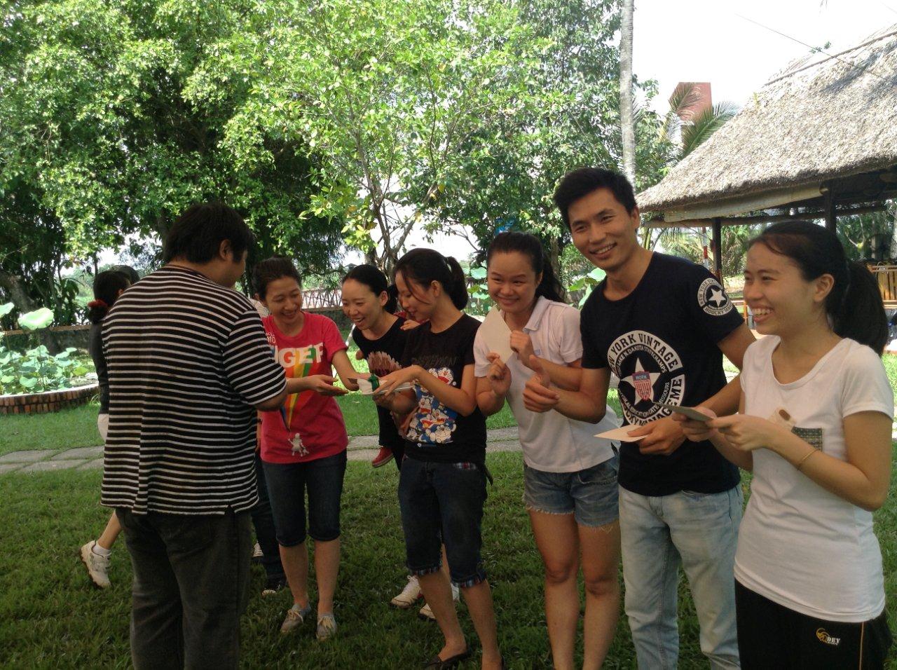 ３位は黄色チーム