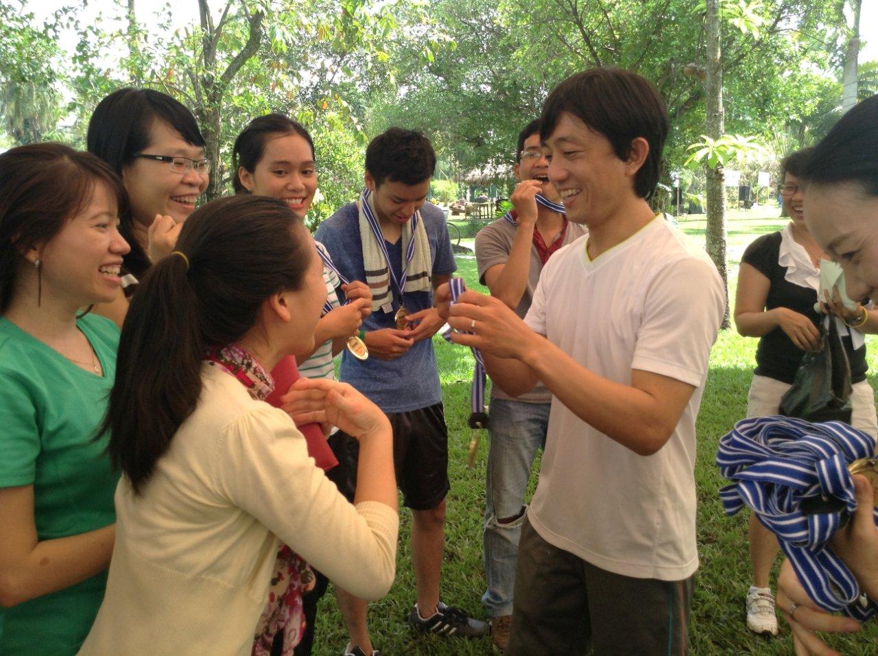 一位は緑チーム