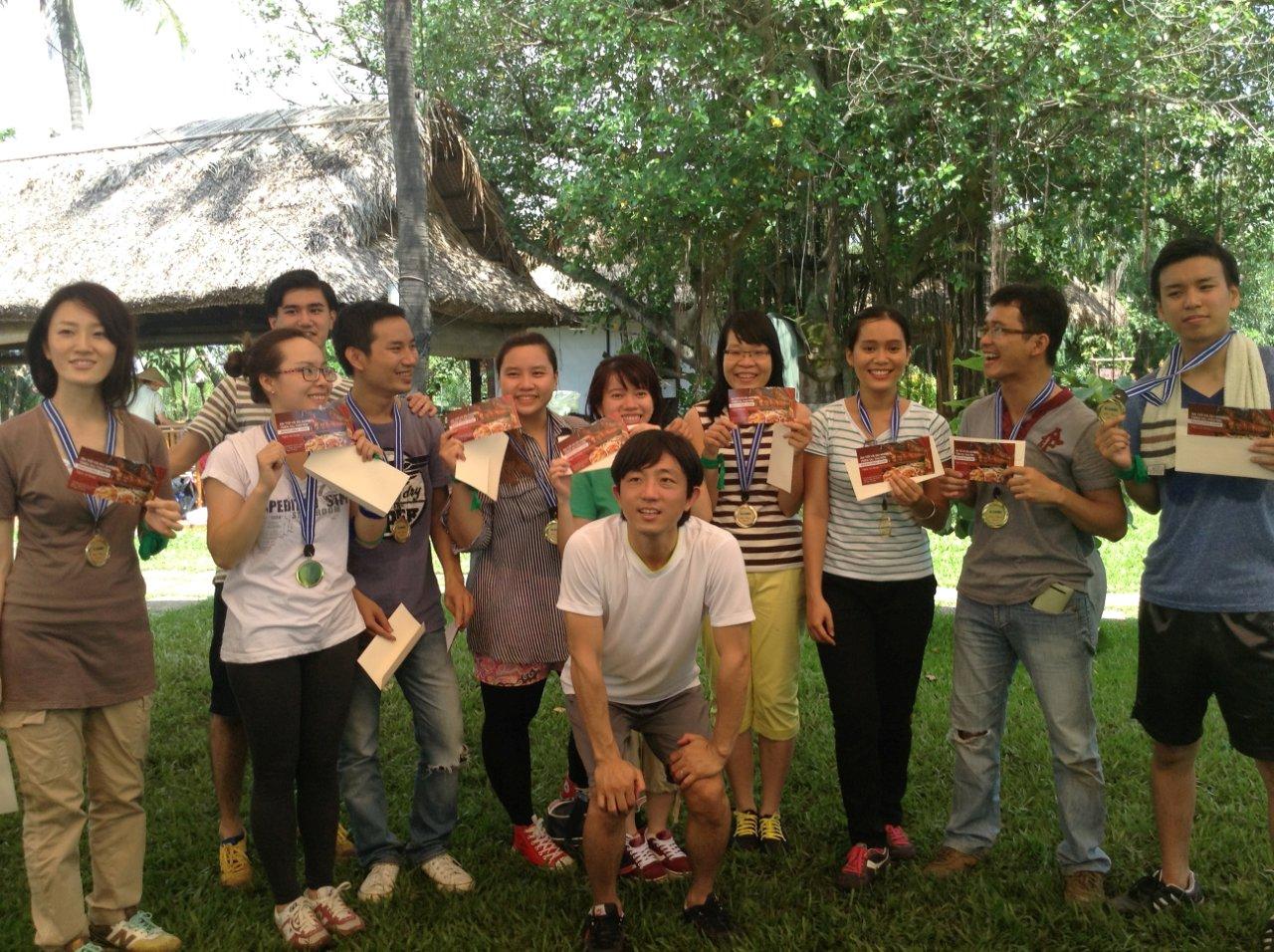 緑チーム皆さんいい笑顔