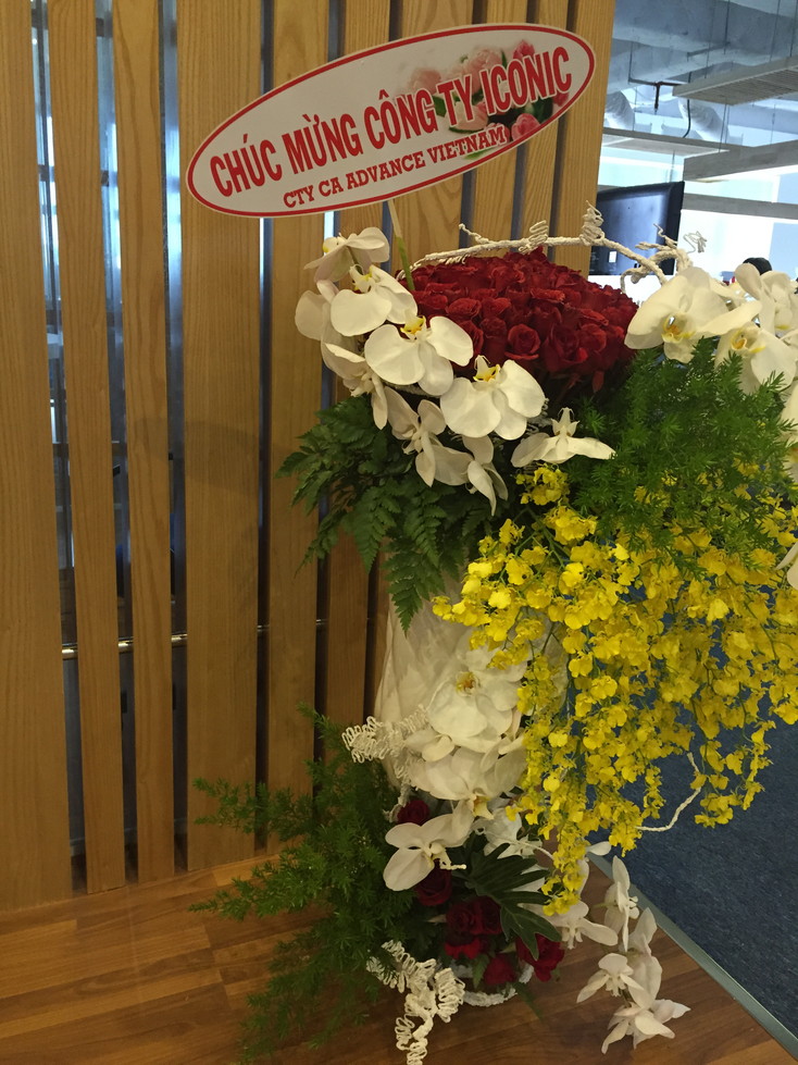 CA Advance（CA　アドバンス）様からの移転祝い