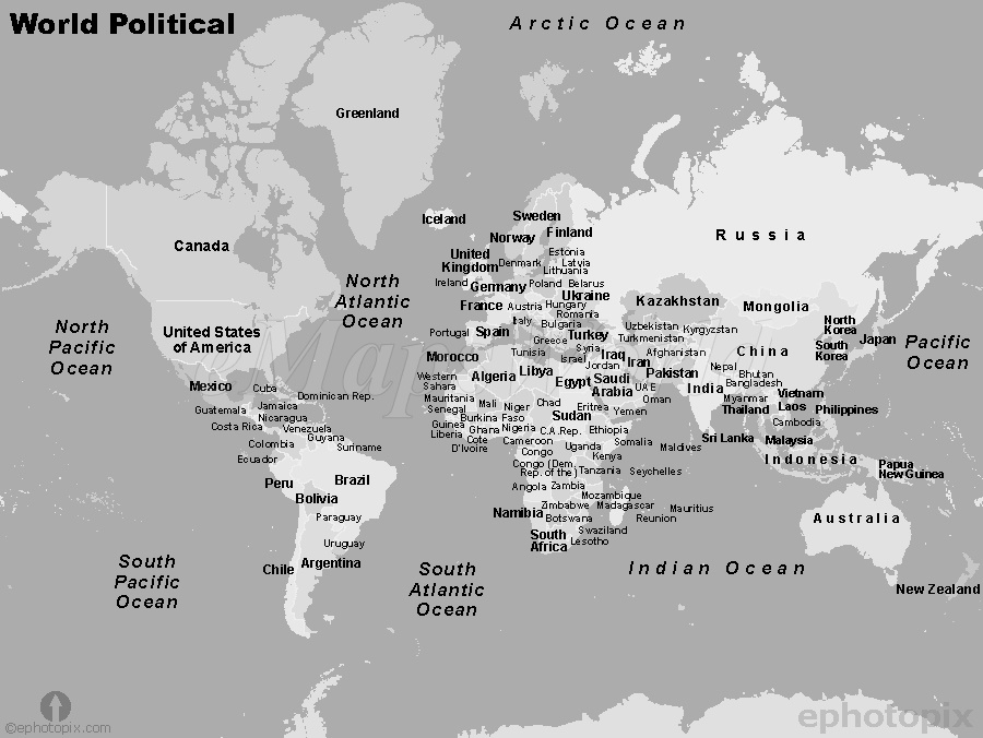 World political map