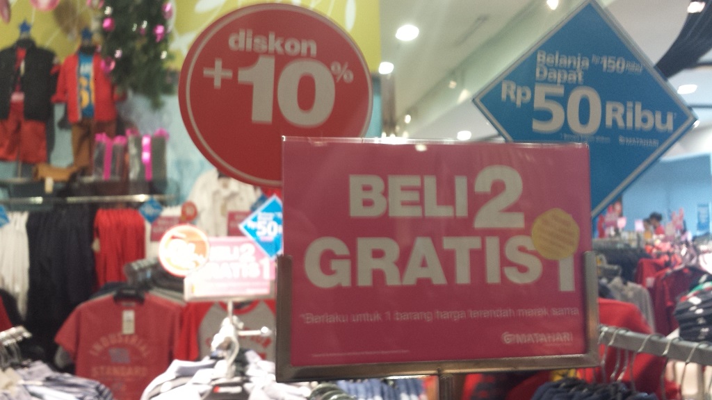 デパート内でのプロモーションver5