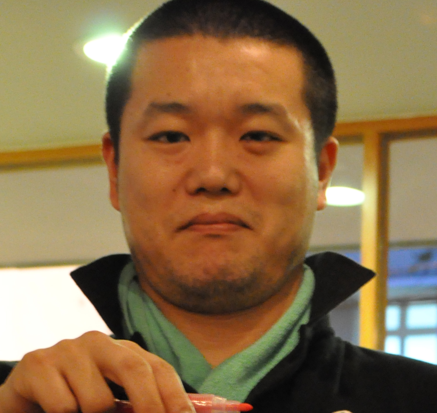 鈴の屋さんの自信満々のお顔