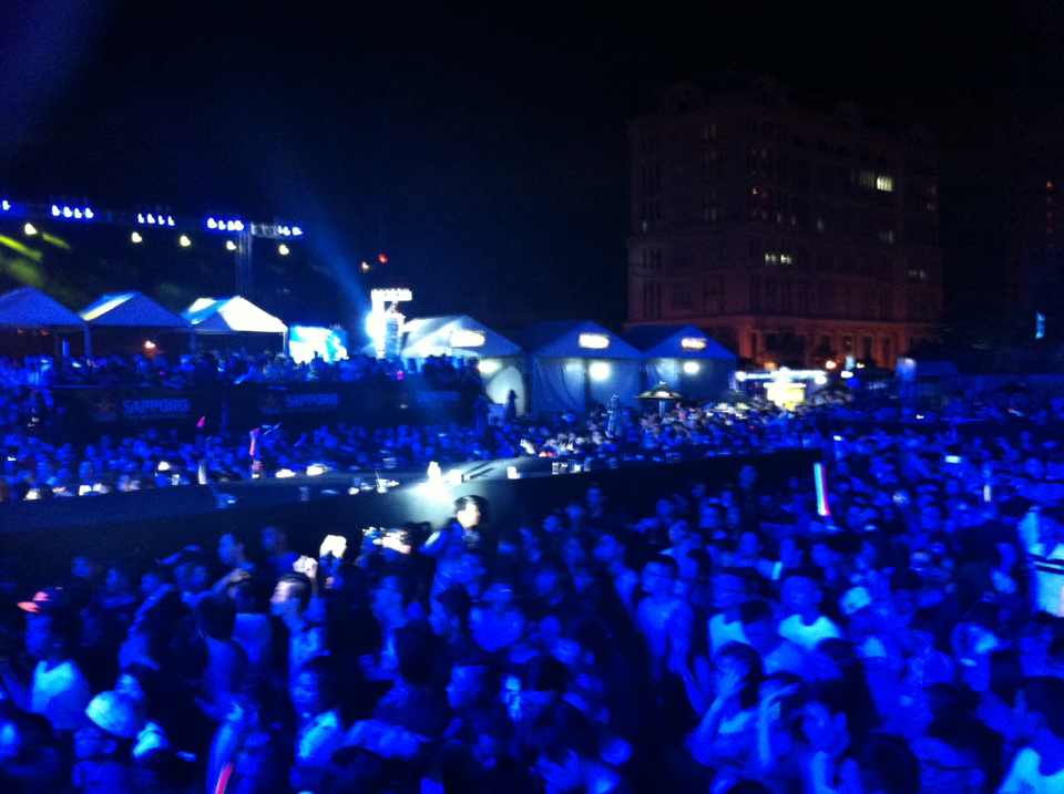 復旧後すぐにボルテージ最大に!