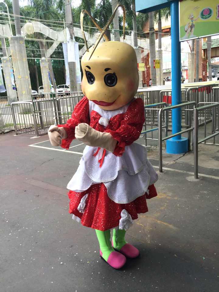 公園内のマスコットキャラクター