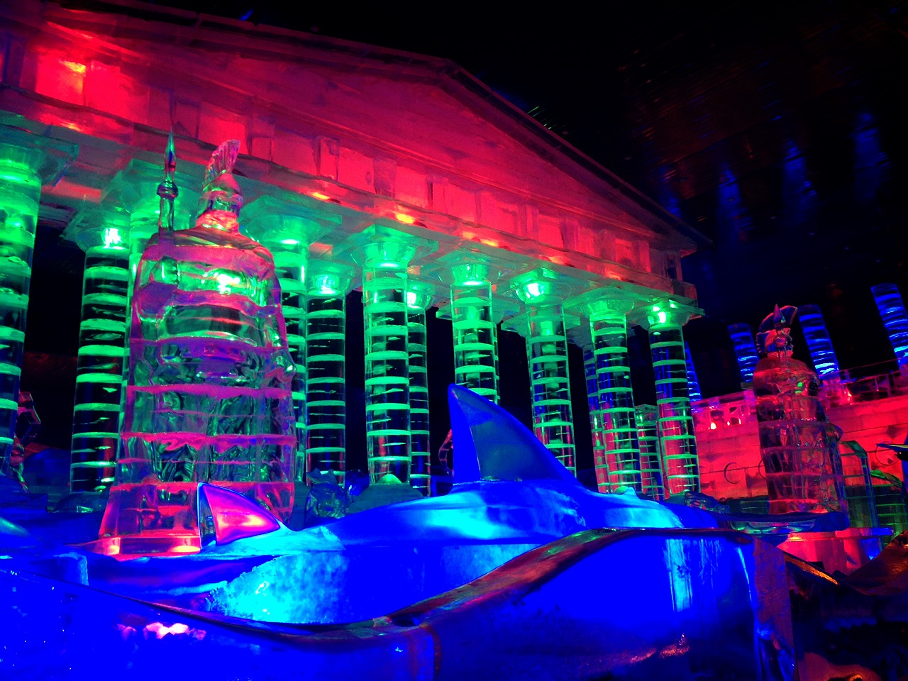 ベトナムに氷の世界