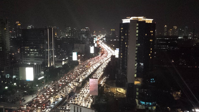 ジャカルタの交通