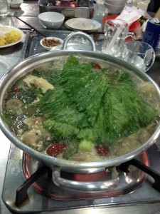 Lau De 45 でヤギ鍋