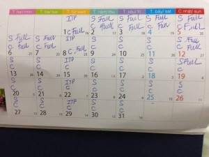 TOEIC受験日の選択（7月）