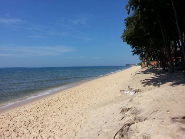 Phan Tietの綺麗なビーチ