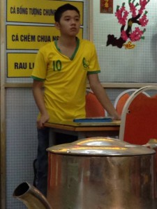 10番を任された店員さん