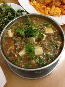 シンガポール式麻婆豆腐