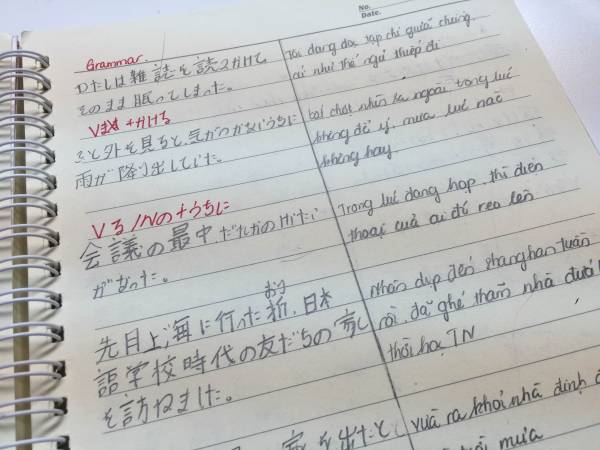 日本語学習ノート