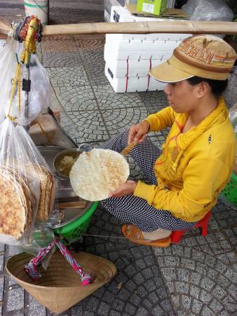 露店のお姉さん
