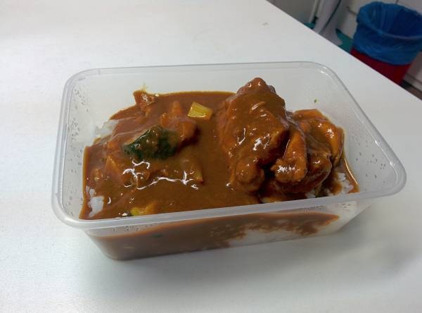 ランチのカレー