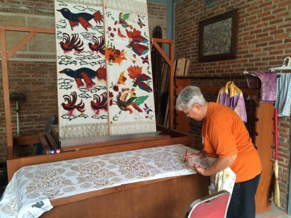 大きなbatikには膨大な時間がかかる