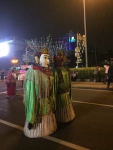 東南アジア特有の伝統的着ぐるみ