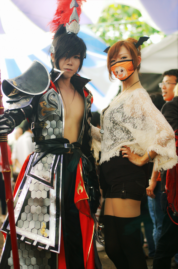 衣装が非常に凝ったコスチューム