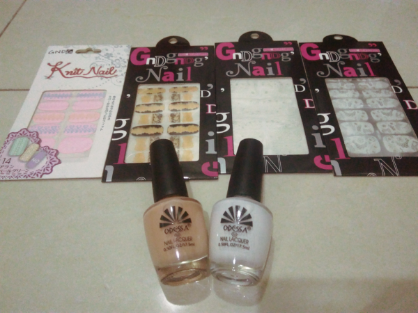 購入したネイルグッズ