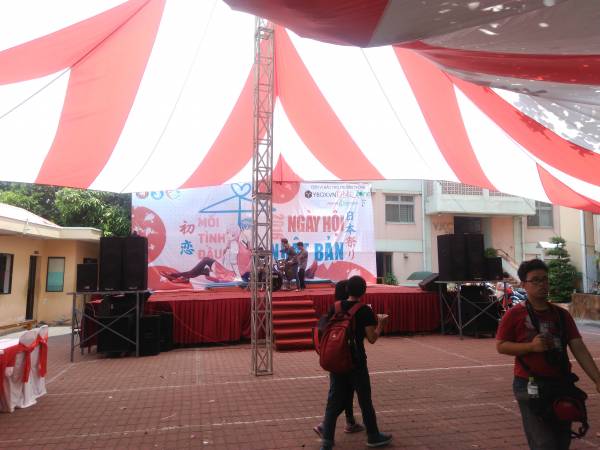Ngày hội Nhật Bản（日本祭り）のメインステージ