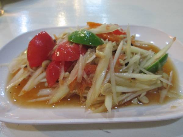 パパイヤサラダの「ソムタム」