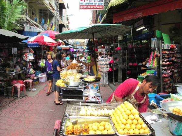 バンコク市内のチャイナタウン