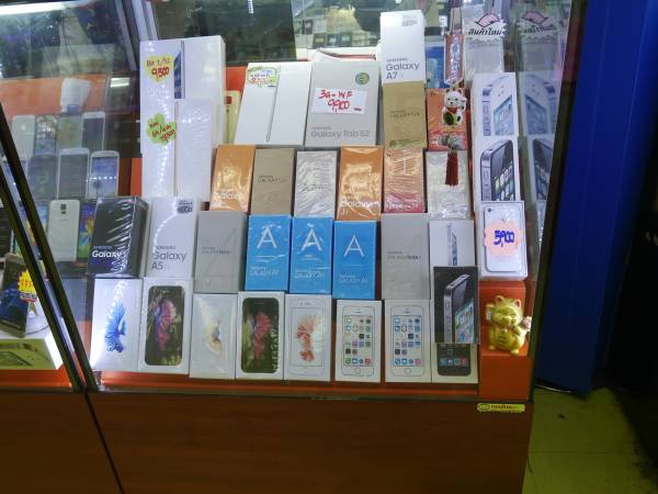 ショウケース内の様子