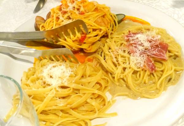 パスタプラッター(Pasta Platter):900ペソ