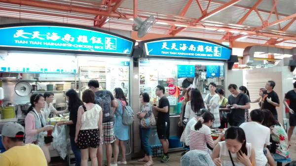 シンガポールのローカル屋台（ホーカー）