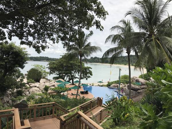 リゾートホテルのヴィラ