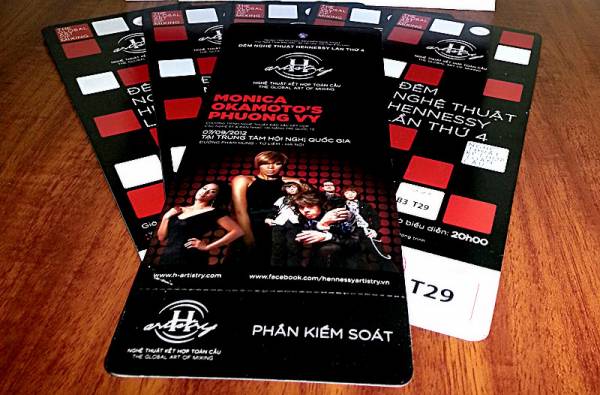 ticketbox社の発行しているチケット