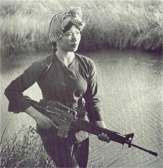 ベトナム戦争時女性の兵士