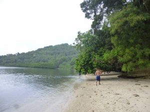 プアルト・ガレラのビーチ