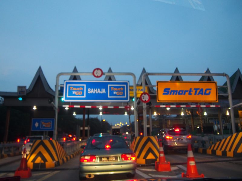 タッチアンドゴーtouch'n'go　マレーシアの有料高速道路