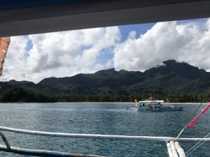 サバンの港のボートの写真2