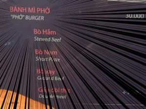 フォーバーガー　メニュー　拡大