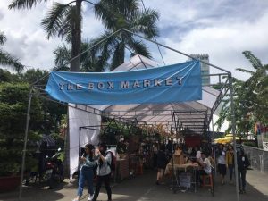 週末マーケット　The Box market　ホーチミン