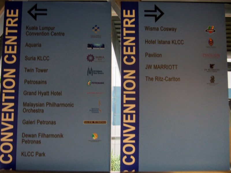 ブキッビンタンklccの看板