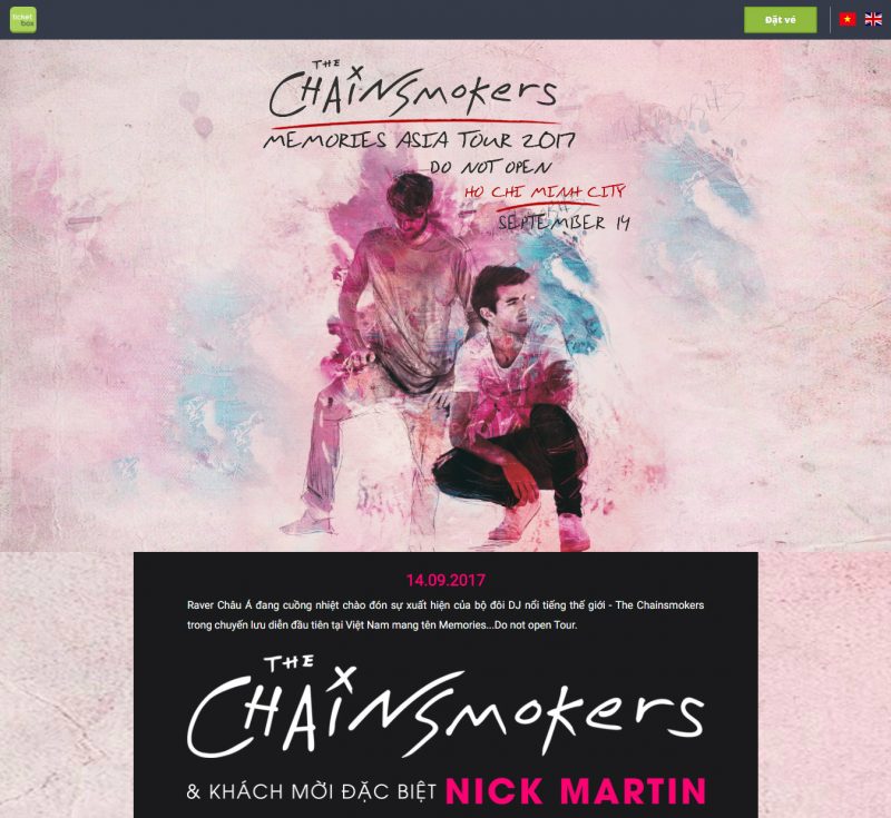 thechainsmokers ticketbox