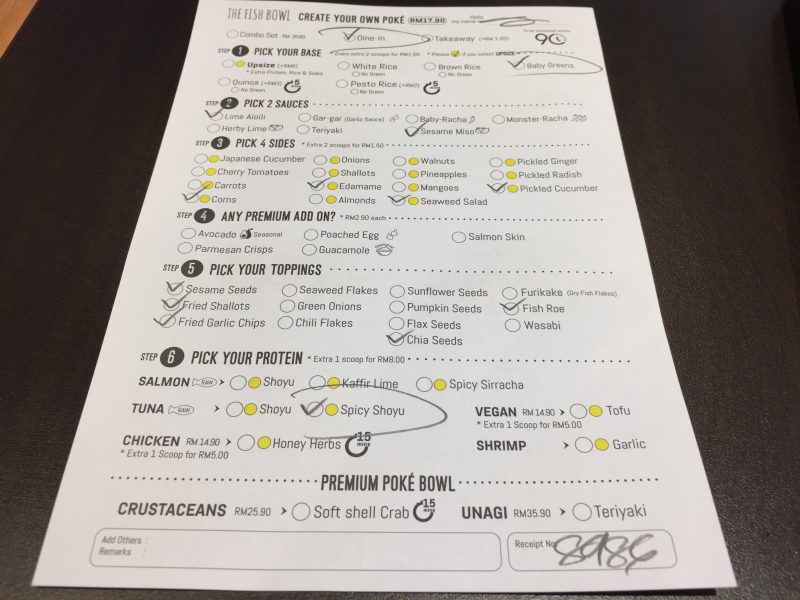 フィッシュボウルのポケ丼