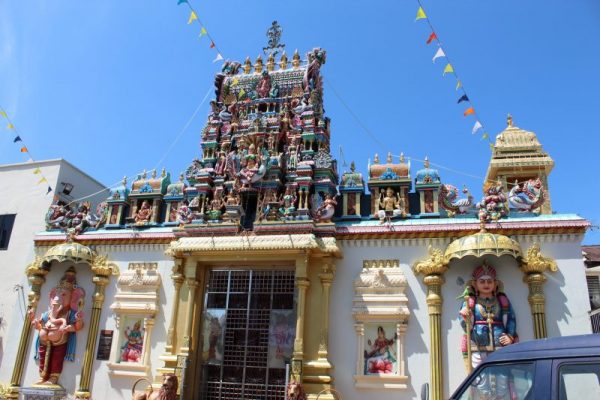 ペナン島　観光　ヒンドゥ寺院